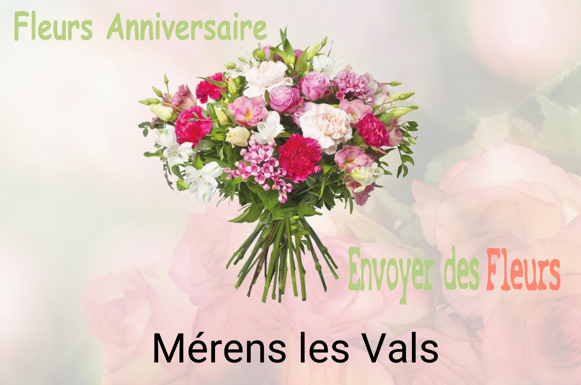 Bouquet de fleurs d’anniversaire livré à Mérens-les-Vals