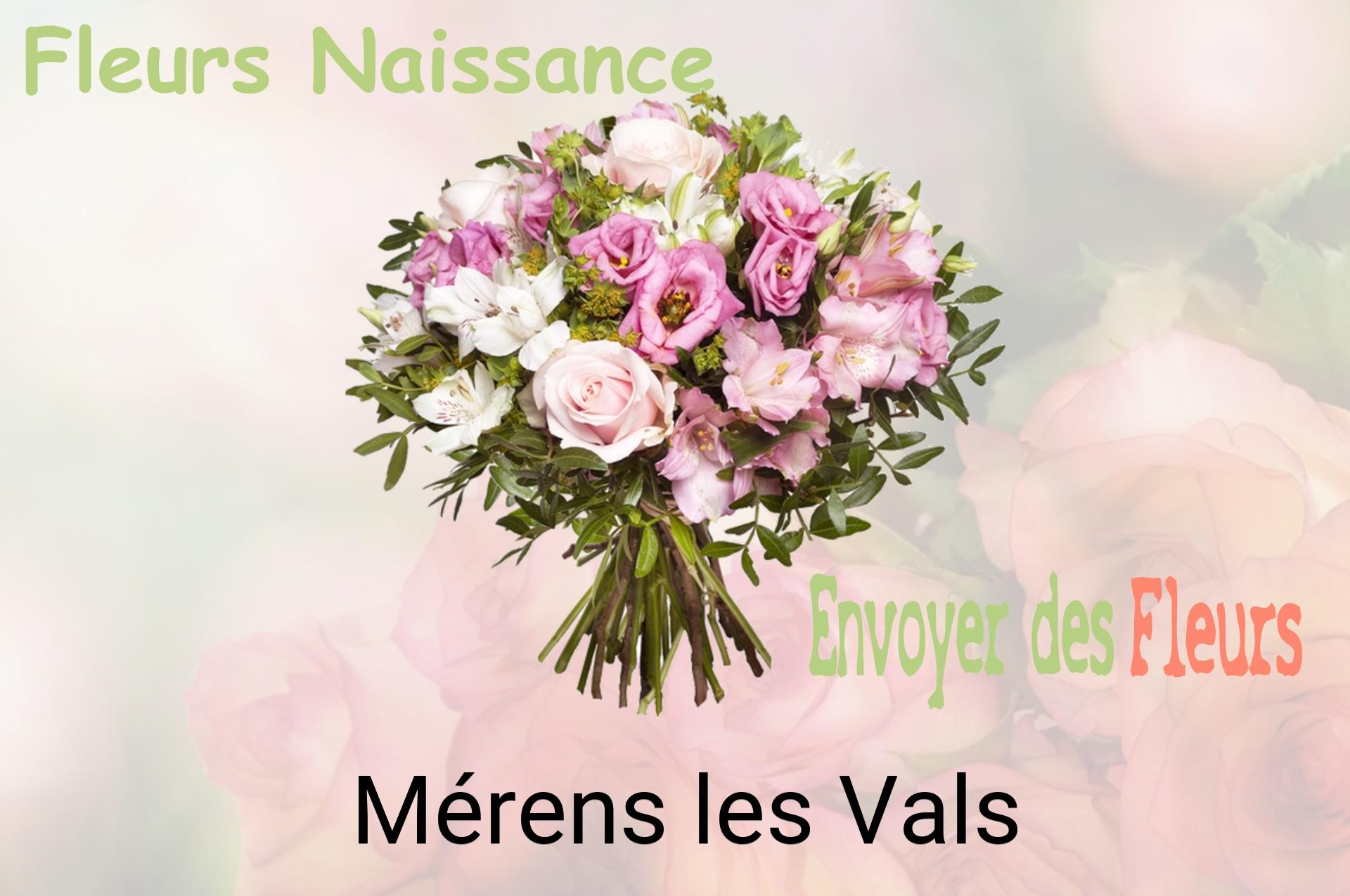Bouquet de fleurs de naissance livré à Mérens-les-Vals
